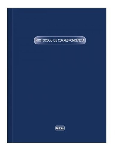 Livro Protocolo De Correspondência 104 Folhas - Tilibra