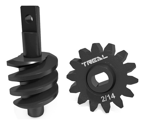 Treal Engranajes De Acero Axial Scx24, Juego De Engranajes S