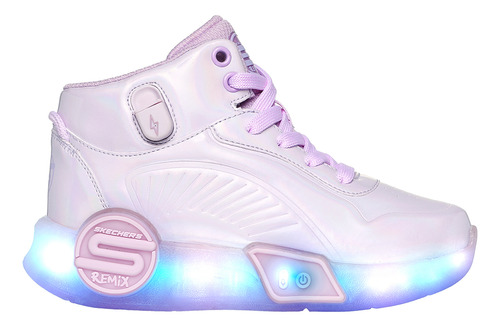 Zapatillas Skechers Niñas S-lights Remix 310103l-lav Morado