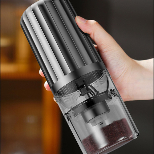 Molinillo De Café Eléctrico Portátil Molino De Café Gris