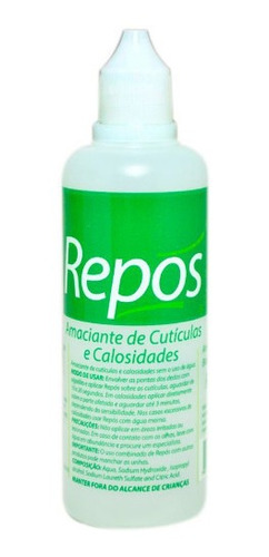 Imagem 2 de 4 de Repos Para Fazer Unhas Kit Amaciante 120ml + Creme 120ml