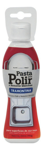 Pasta Polir Polimento Inox Coifa Cooktop Cuba - Tramontina