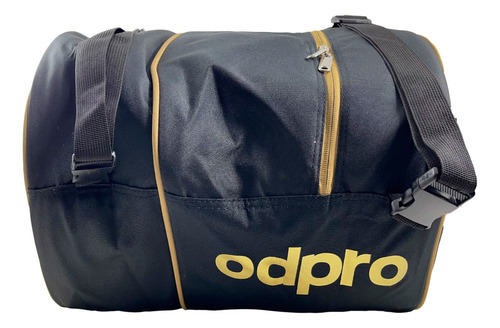 Bolso Paletero Bigger Odpro Negro Dorado