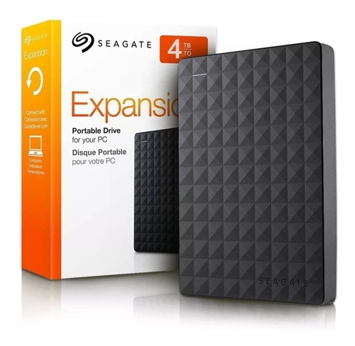 Hd Externo Portátil Seagate Expansion 4tb Usb 3.0 Preto
