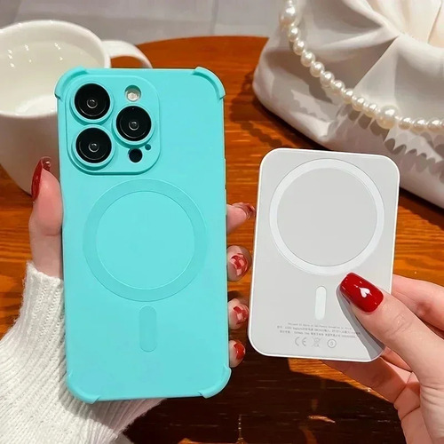 Funda Suave De Silicona A Prueba De Golpes De 4 Esquinas Par