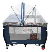 Comprar Infanti Miami cuna corral para bebé color azul