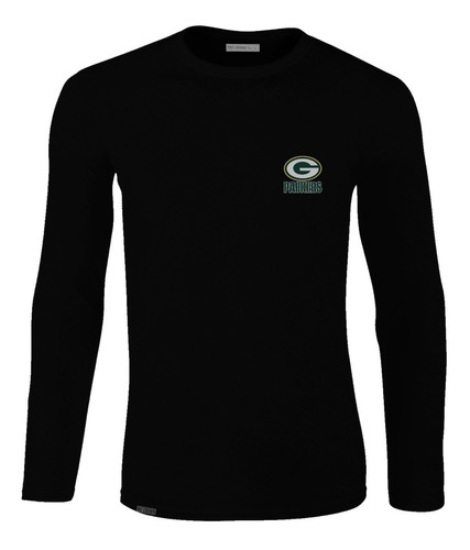 Camiseta Camibuso Nfl Premask Greenbay Packers Stacked Lph