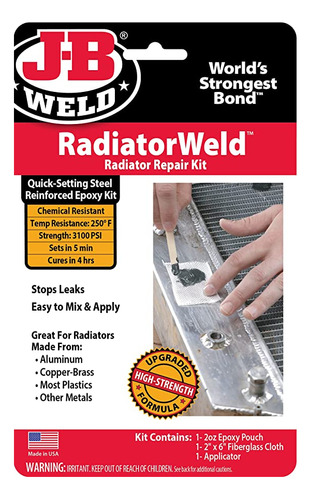J-b Weld  - Kit De Reparación De Radiadores Y Plástico