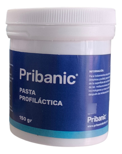 Pasta Profiláctica 150gr Pribanic. Medinfadent 