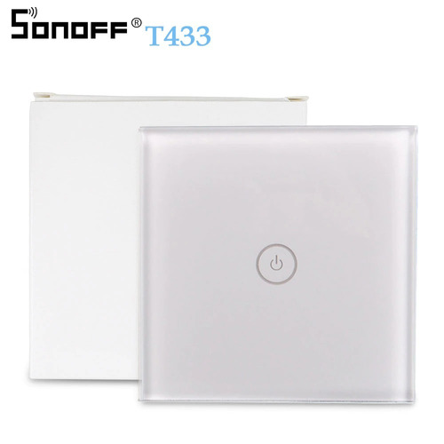 2 Interruptores Sonoff T433 Controle Remoto - Envio Imediato