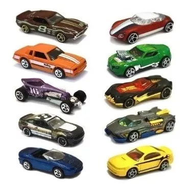 Kit 5 Carrinhos Hot Wheels Sortidos Original Coleção Brinde