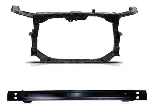 Kit Painel Frontal Com Alma Parachoque New Civic 2007 A 2011