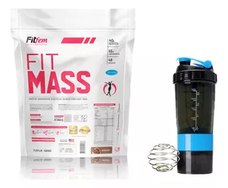 Fit Mass 5kg + Smart Shaker + Delivery Gratis