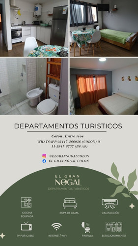 Depto Alquiler Temporal Colon Entre Ríos.