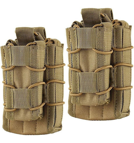 Porta Cargador Double Mag Pouch, Hoanan Tactical Molle  