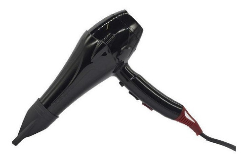 Secador De Pelo Iónico Peinado Prof. Fqh 5180 2200w 220v Color Negro