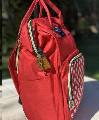 Imagen 2 de 3 de Mochila Urbana Boca De Pez Grande Mujer Antirrobo