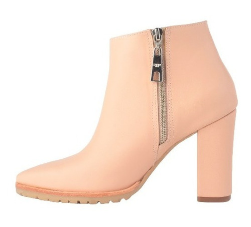Imagen 6 de 8 de Botas Botinetas De Cuero De Mujer - Holt - Ferraro