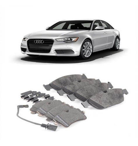 Kit Pastilha Dianteira E Traseira Audi A6 3.0 Tfsi 2010-2015