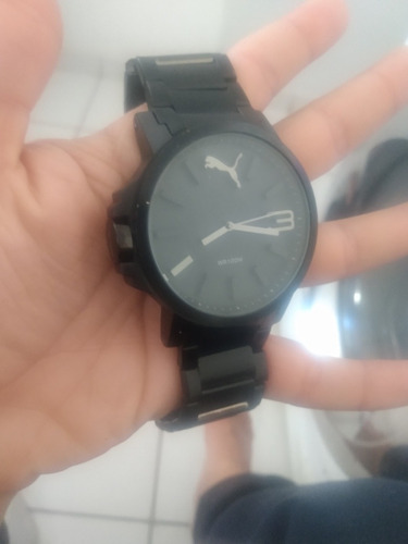 Relógio Puma Ultrasize Preto Aço