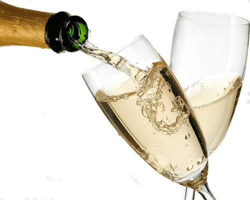 Set De 4 Copas Flauta Para Champagne Sidra O Vino Espumoso