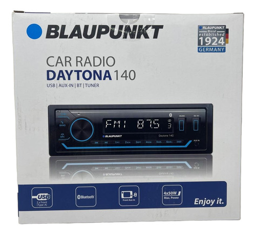 Autoestéreo Blaupunkt Daytona 140 Con Usb, Bluetooth Y Aux