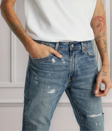 Jeans Pantalon 511 Slim Hombre C/ Destrucción Original