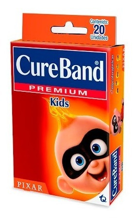 Curitas Cureband Disney Pixar Los Increíbles - 20 Pz