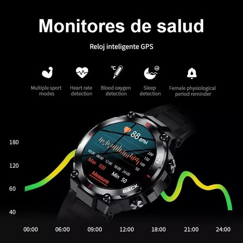 Reloj Inteligente Para Hombre Reloj Inteligente Con Rastread