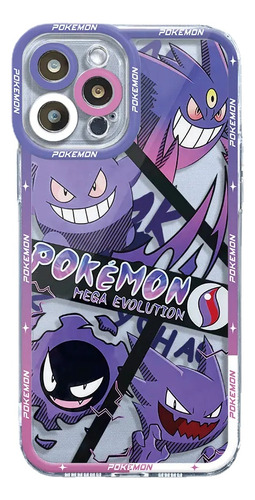 Funda De Teléfono Cover Anime Pokemon Para iPhone 15, 14, 13