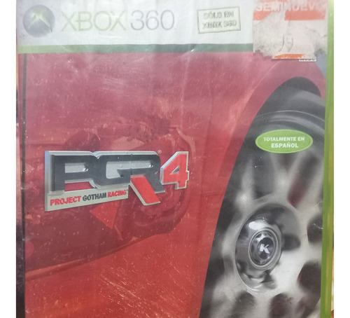 Videojuego Xbox 360 (2007) Pgr4 Project Gotham Racing 4.