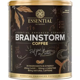 Brainstorm Coffee C/ Q10 Energia - Essential Nutrition 186g