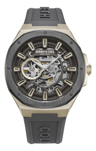 Reloj Automático Esqueleto Para Hombre De Kenneth Cole New Y