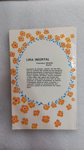 Livro Lira Imortal Francisco Cândido Xavier (excelente) (Usado)