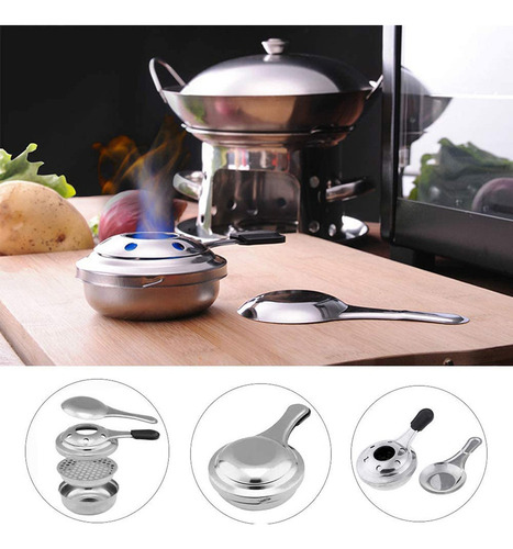 Fe Pasta For Estufa Portátil, Mini Horno De Acero