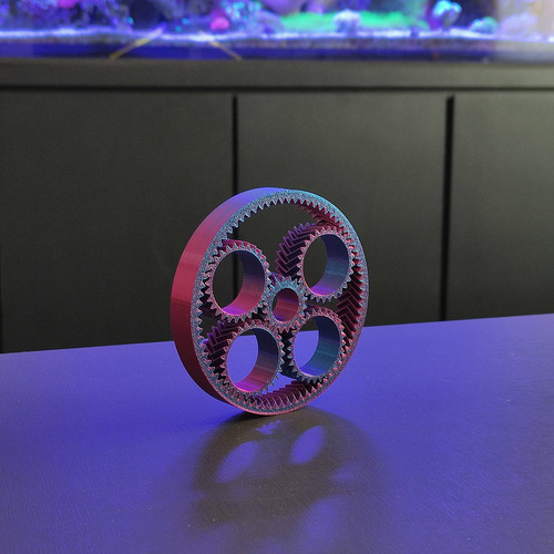 Fidget Spinner Anti Estresse Stress Impressão 3d Bicolor