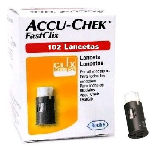 Accu Chek Fastclix 100+2 Lanceta