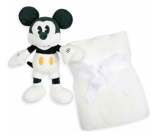 Mickey Mouse Peluche Abrazable Con Colcha Disney Baby