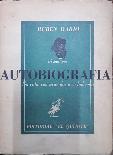 4962 Autobiografía - Darío, Rubén