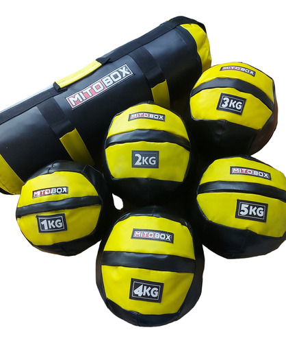 Combo= 1 Core Bag 10kg + 1 Pelota Mini Ball Peso A Eleccion 