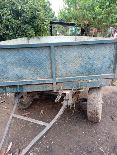 Acopladito De 2 Ejes, Barandas De Chapa Piso De Madera