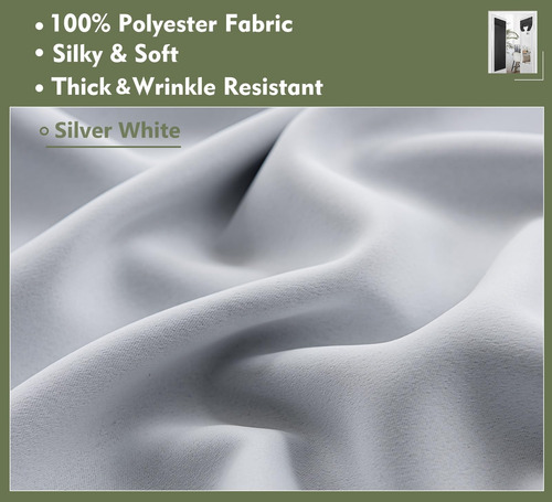 Cortina Blackout Pi 1 Panel 66x173 Cm Aislante Térmico