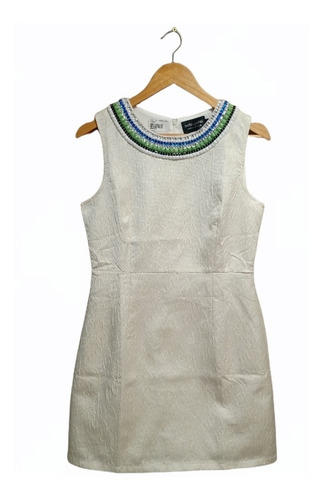Vestido Gofrado Cuello Con Piedras Importado Ada Gatti | MercadoLibre Vestido Gofrado Cuello Con Piedras Importado Ada Gatti | MercadoLibre