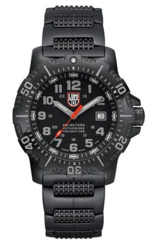 Luminox Sea Anu Steel Black Diver's 200m Watch Xs.4222