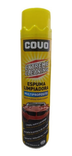 Limpiador De Tapicería, Alfombras Vinil 650ml Covo