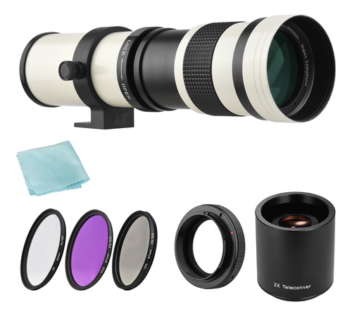 Lens Andoer Lens T5 Ring Para Supercámara Eos Telephoto Mf