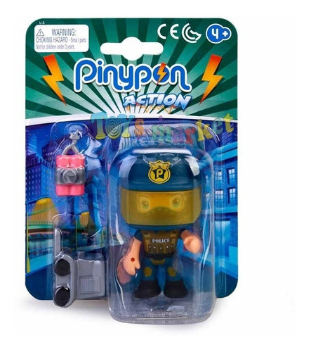 Pinypon Action Policia Figura Muñeco Muñeca Nena Nene