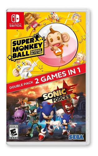 Imagen 1 de 5 de Sonic Forces + Super Monkey Ball - Nintendo Switch