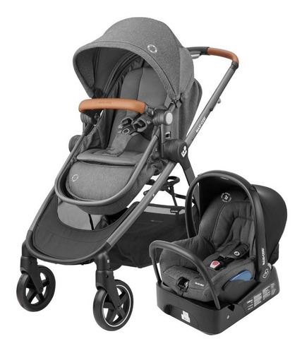 Travel System Anna2 Trio Maxi-cosi - 0 Meses A 15kg Cor Cinza