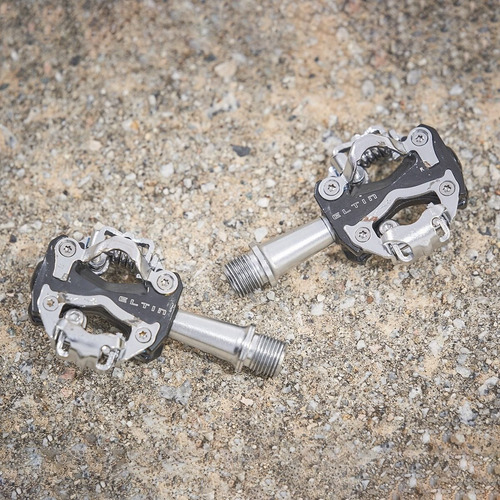 Imagen 3 de 4 de Pedales De Bicicleta Mtb Eltin Automáticos Compatibles Spd